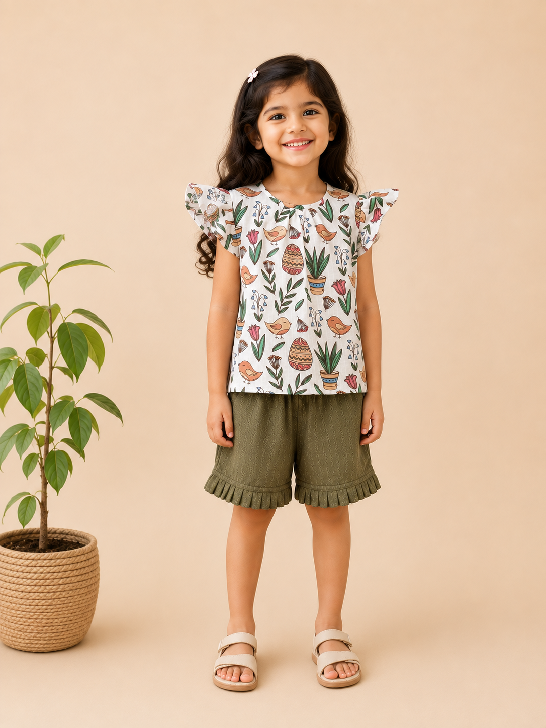 Kuruvi shorts set - view 1